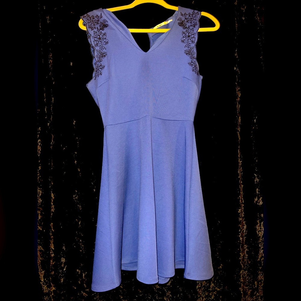 Mini Periwinkle dress